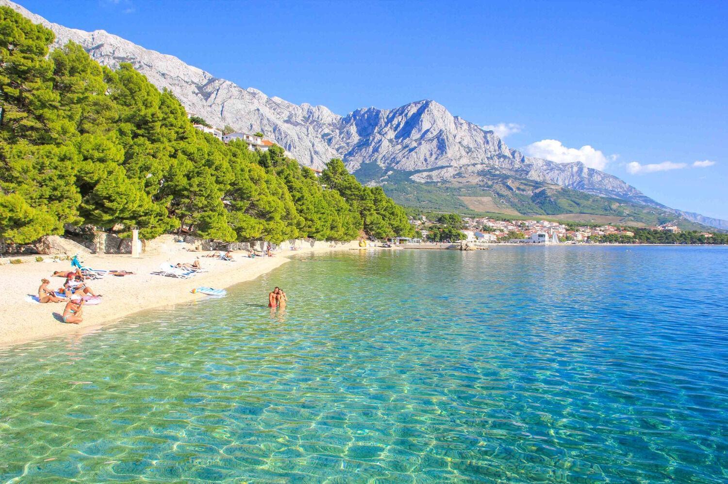 Apartment Toni Baška Voda Zewnętrze zdjęcie